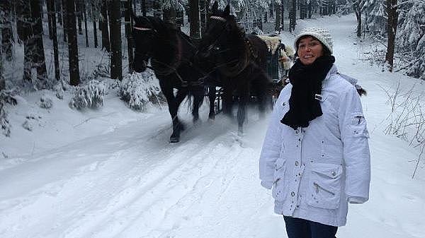 Jana im Winter